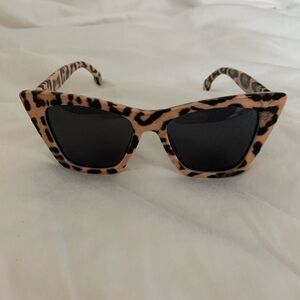 Ashbury Leopard Print Sunglasses
